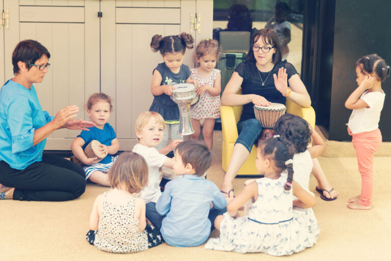 Enfants crèche